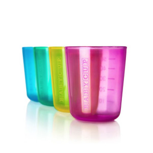 Kubki BabyCup 4 sztuki - wielokolorowe