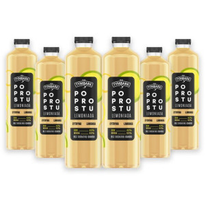 Tymbark Po Prostu Lemoniada Cytryna Limonka Jabłko 1,25l x 6 szt