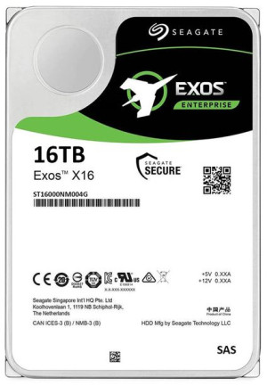 Dysk Hdd 3.5 Seagate Exos X16 St16000nm004g 16tb