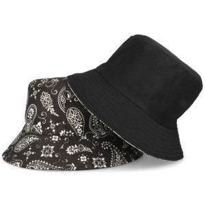 Kapelusz bucket hat bandana czarna