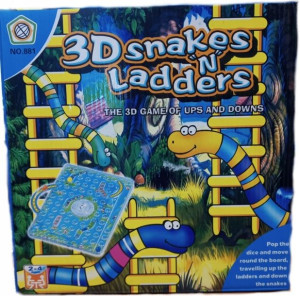 Gra Węże 3D - 3D snakes Ladders