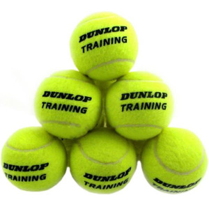 Piłki do tenisa ziemnego dunlop training worek 60szt.
