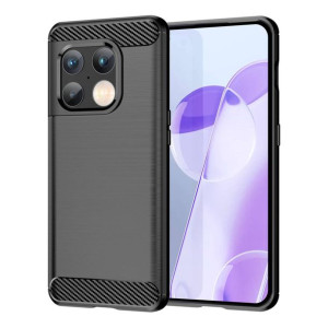 Carbon Case elastyczne etui pokrowiec OnePlus 10 Pro czarny