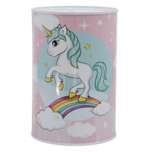 Skarbonka UNICORN Puszka Duża XL Jednorożec Metalowa