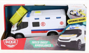 Karetka Ambulans Iveco Ze Światłem I Dźwiękiem