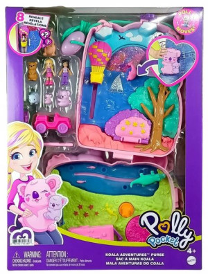 Polly Pocket Kompaktowa torebka Koala Zestaw GXC95