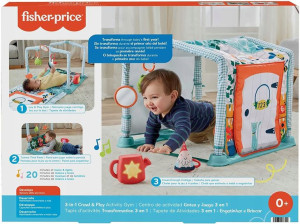 Fisher Price Mata Dźwięki - Domek Odkrywcy Hjk45