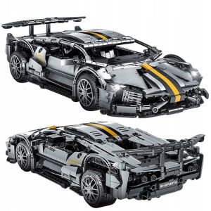Auto Wyścigowe Klocki 1586 El Lambo Diy Duży Sport