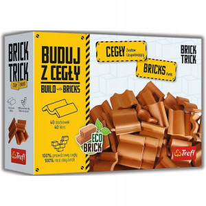 Brick Trick CEGŁY DACHÓWKI DACHÓWKA 40 sztuk 61555