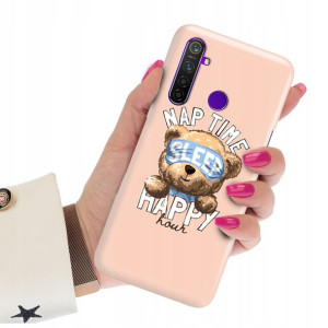 Etui Premium do REALME 5 PRO Obudowa Misie Wzory