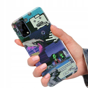 Etui Premium do REALME 7 5G Case Art Sztuka Wzory