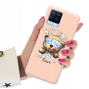 Etui Premium do REALME 8 Obudowa Case Misie Wzory