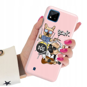 Etui Premium do REALME C20 Obudowa Misie Wzory
