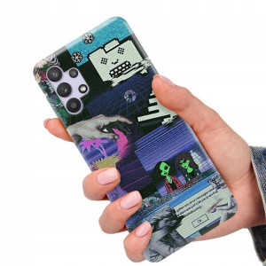 Etui Premium do SAMSUNG A32 Case Art Sztuka Wzory