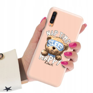 Etui Premium do SAMSUNG A50 Obudowa Misie Wzory