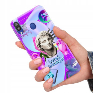 Etui Premium do SAMSUNG M20 Case Art Sztuka Wzory