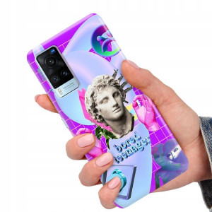 Etui Premium do VIVO X60 Obudowa Art Sztuka Wzory