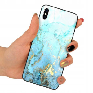 Etui Premium Szklane do IPHONE X/XS Obudowa Wzory