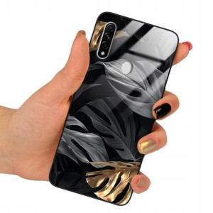 Etui Premium Szklane do OPPO A31 Obudowa Wzory