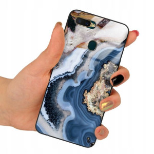 Etui Premium Szklane do OPPO A7 Obudowa Case Wzory
