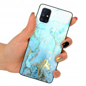 Etui Premium Szklane do SAMSUNG M51 Obudowa Wzory