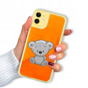 Etui SAND POMARAŃCZ do IPHONE 11 Piękne Top Wzory