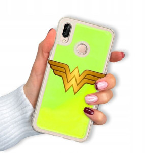 Etui SAND ZIELONY do HUAWEI P20 LITE Piękne Wzory