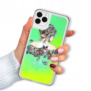 Etui SAND ZIELONY do IPHONE 11 PRO Piękne Wzory