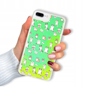 Etui SAND ZIELONY do IPHONE 6 PLUS Piękne Wzory