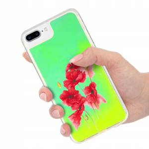 Etui Sand ZIELONY do IPHONE 6 PLUS Wiosna Wzory