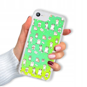Etui SAND ZIELONY do IPHONE 6/ 6s Piękne Top Wzory