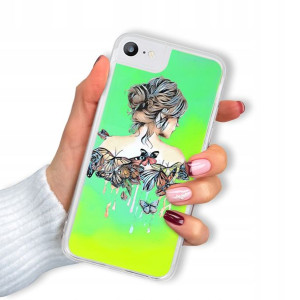 Etui SAND ZIELONY do IPHONE 7/8 Case Piękne Wzory