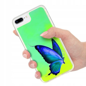 Etui Sand ZIELONY do IPHONE 7/8 PLUS Wiosna Wzory
