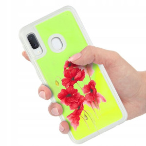 Etui Sand ZIELONY do SAMSUNG A20e Wiosna Top Wzory