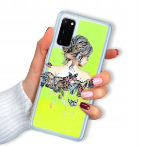 Etui SAND ZIELONY do SAMSUNG S20 Case Piękne Wzory
