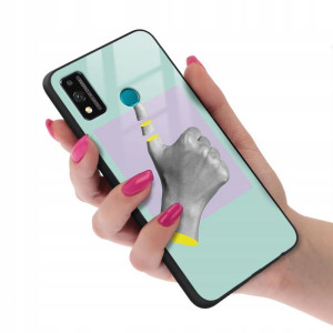 Etui SZKLANE do HUAWEI HONOR 9X LITE Obudowa Wzory