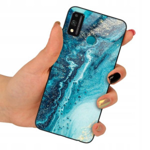 Etui SZKLANE do HUAWEI HONOR 9X LITE Obudowa Wzory