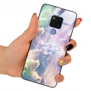 Etui Szklane do HUAWEI MATE 20 Obudowa Case Wzory