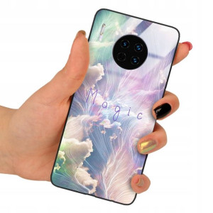 Etui Szklane do HUAWEI MATE 30 PRO Obudowa Wzory