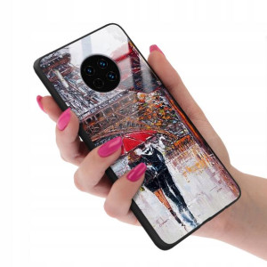Etui Szklane do HUAWEI MATE 30 PRO Subtelne Wzory
