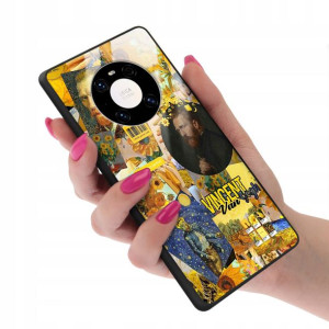 Etui Szklane do HUAWEI MATE 40 Impresjonizm Wzory