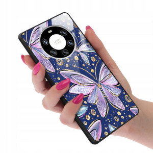 Etui Szklane do HUAWEI MATE 40 PRO PLUS Case Wzory