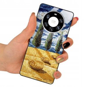 Etui SZKLANE do HUAWEI MATE 40 PRO PLUS Wzory + 9H