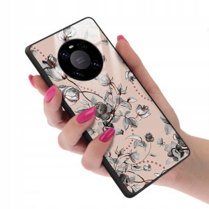 Etui Szklane do HUAWEI MATE 40 PRO Subtelne Wzory