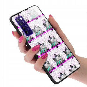 Etui SZKLANE do HUAWEI NOVA 7 Obudowa Case Wzory