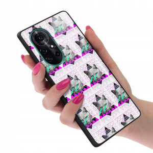 Etui SZKLANE do HUAWEI NOVA 8 PRO Obudowa Wzory