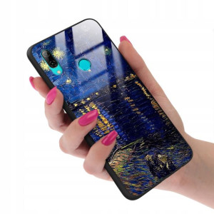 Etui Szklane do HUAWEI P SMART 2020 Impresja Wzory