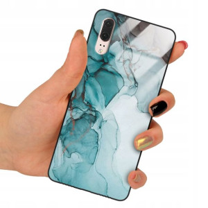 Etui Szklane do HUAWEI P20 Glass Case WZORY