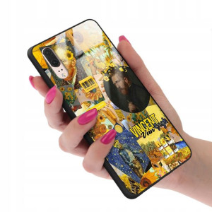 Etui Szklane do HUAWEI P20 Impresja Dali Top Wzory