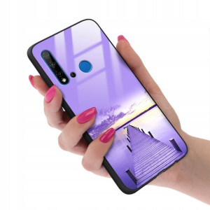 Etui SZKLANE do HUAWEI P20 LITE 2019 Obudowa Wzory